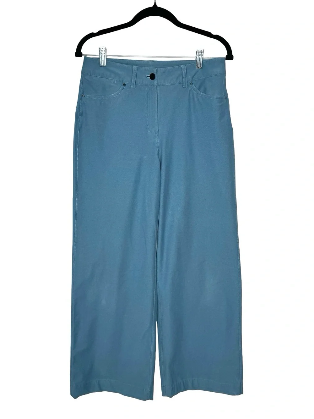 lululemon | City Sleek 5 Pocket High-Rise Wide-Leg Pant Utility Blue 28